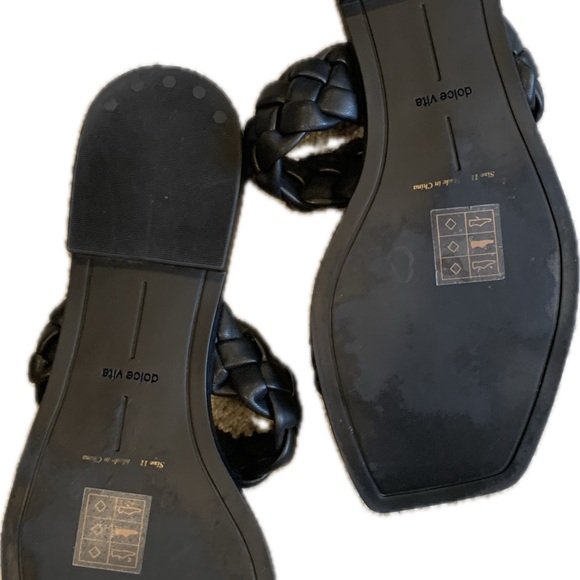 Dolce Vita Indy Slide Sandal Black EUC - Picture 4 of 8